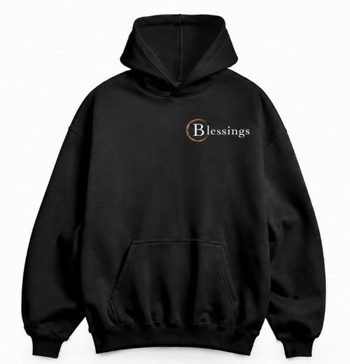 Blessings Black Hoodie