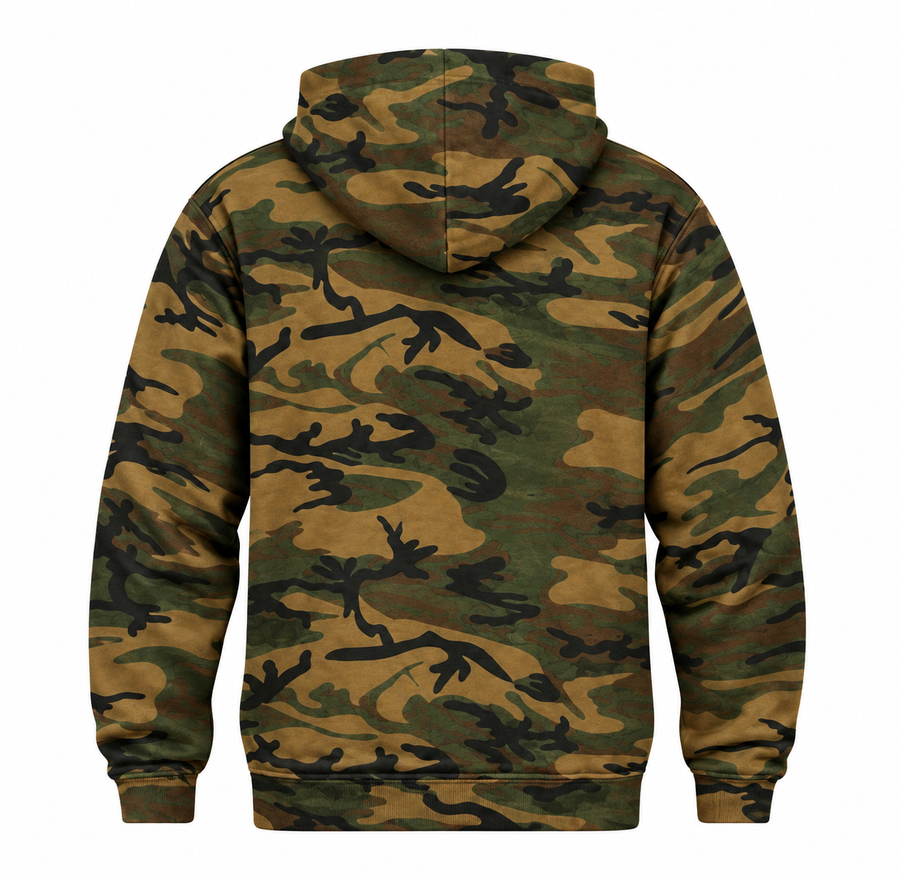 Camo Jesus- Hoodie