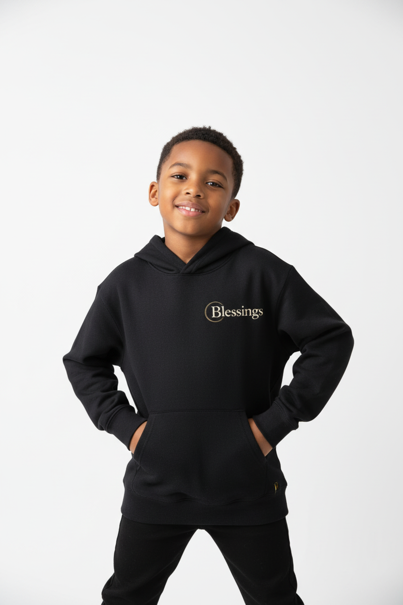 Kids - Black Hoodie Studio