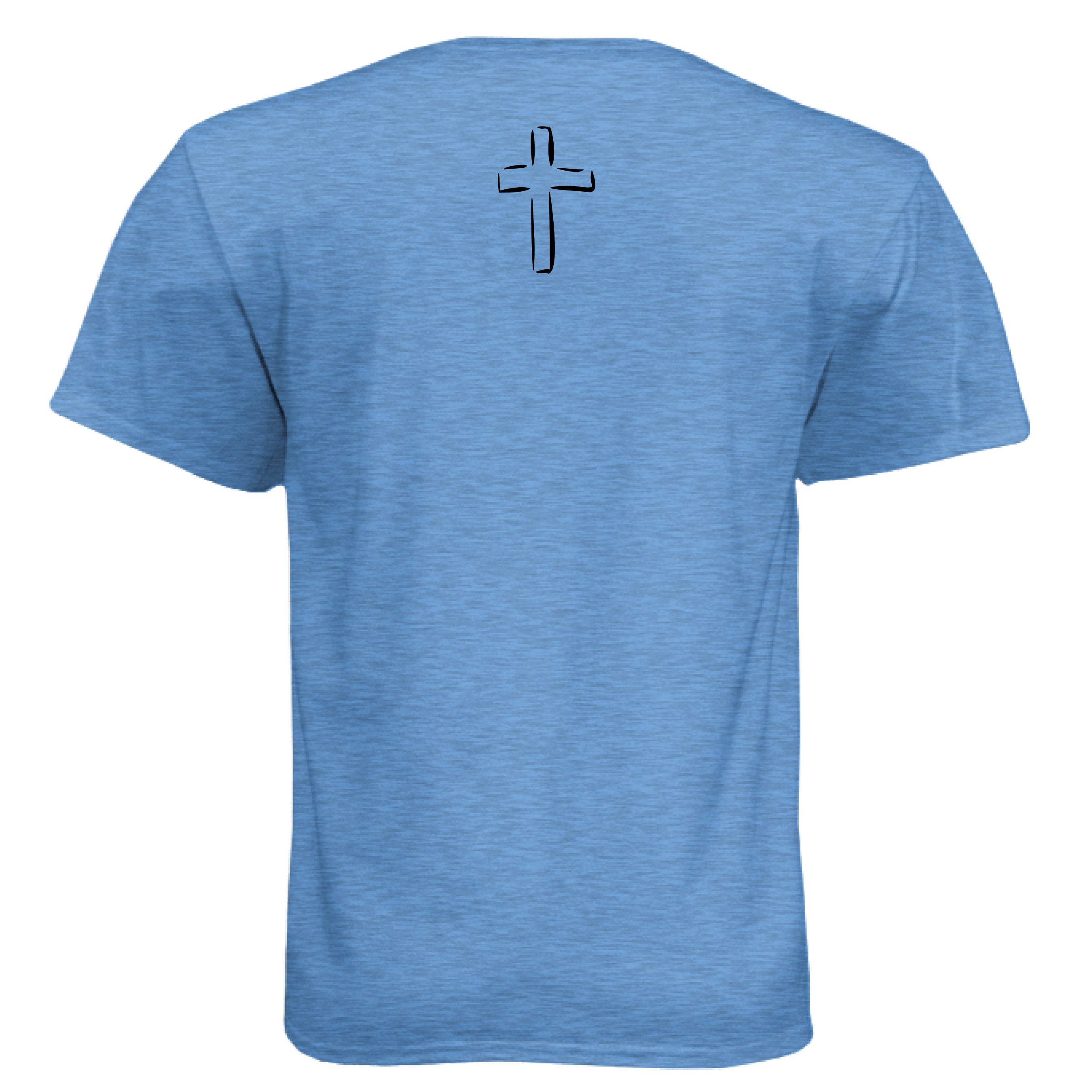 Heather Columbia Blue - BACK