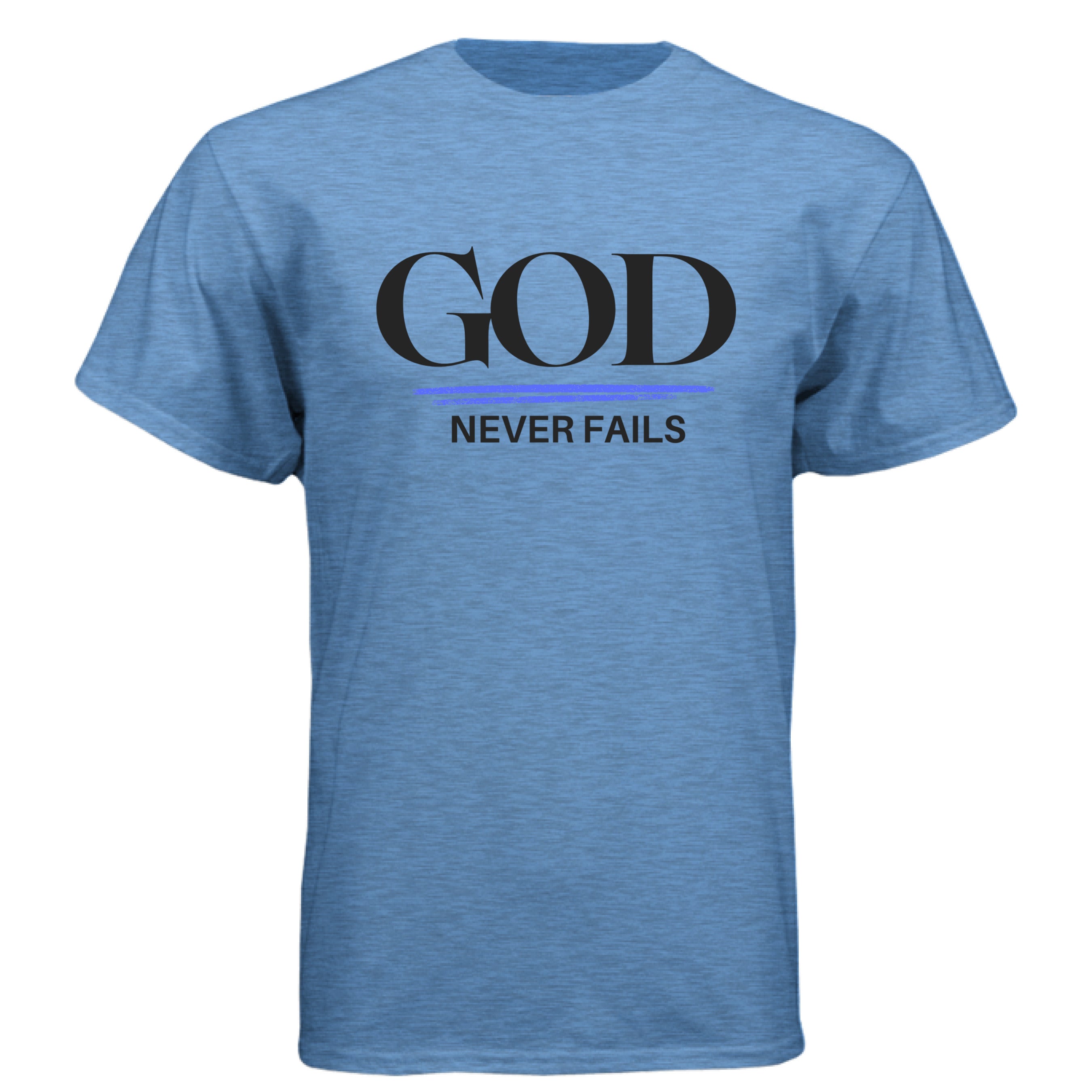 Heather Columbia Blue - FRONT