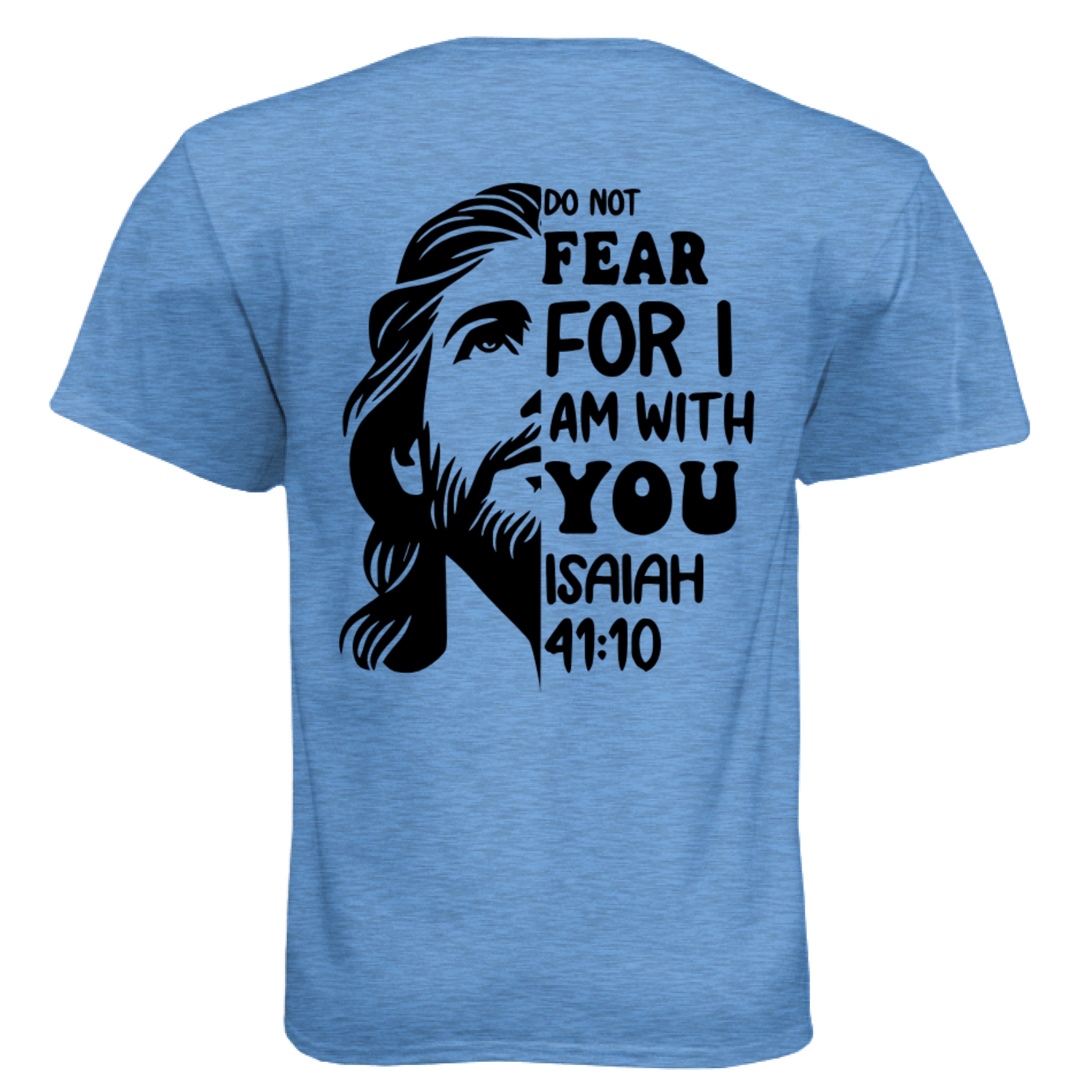 Heather Columbia Blue - BACK